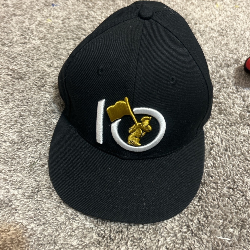 Baseballism 10-Year Anniversary Limited Edition Hat Size 7 1/2 Black Fitted Cap
